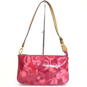Louis Vuitton Accessoires Shoulder Bag Vernis Ikat Flower Rose Pink Indien